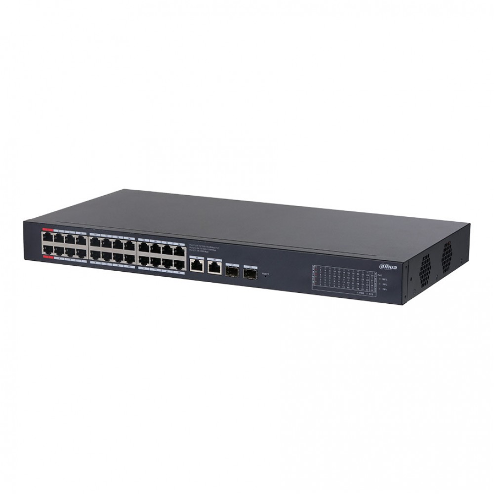 DAHUACS4228-24GT-375 28-Port Cloud Managed Desktop Gigabit Switch 24-Port Poe