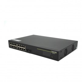 DCN,ES430-18P-P,16 port gig POE+2 SFP We Smart Switch