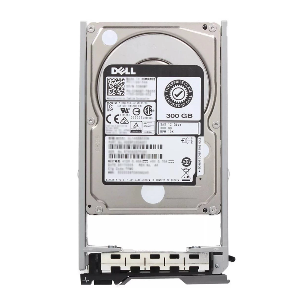 Dell 300GB 2.5" 10K 12G SAS HDD (Kızak Dahil)