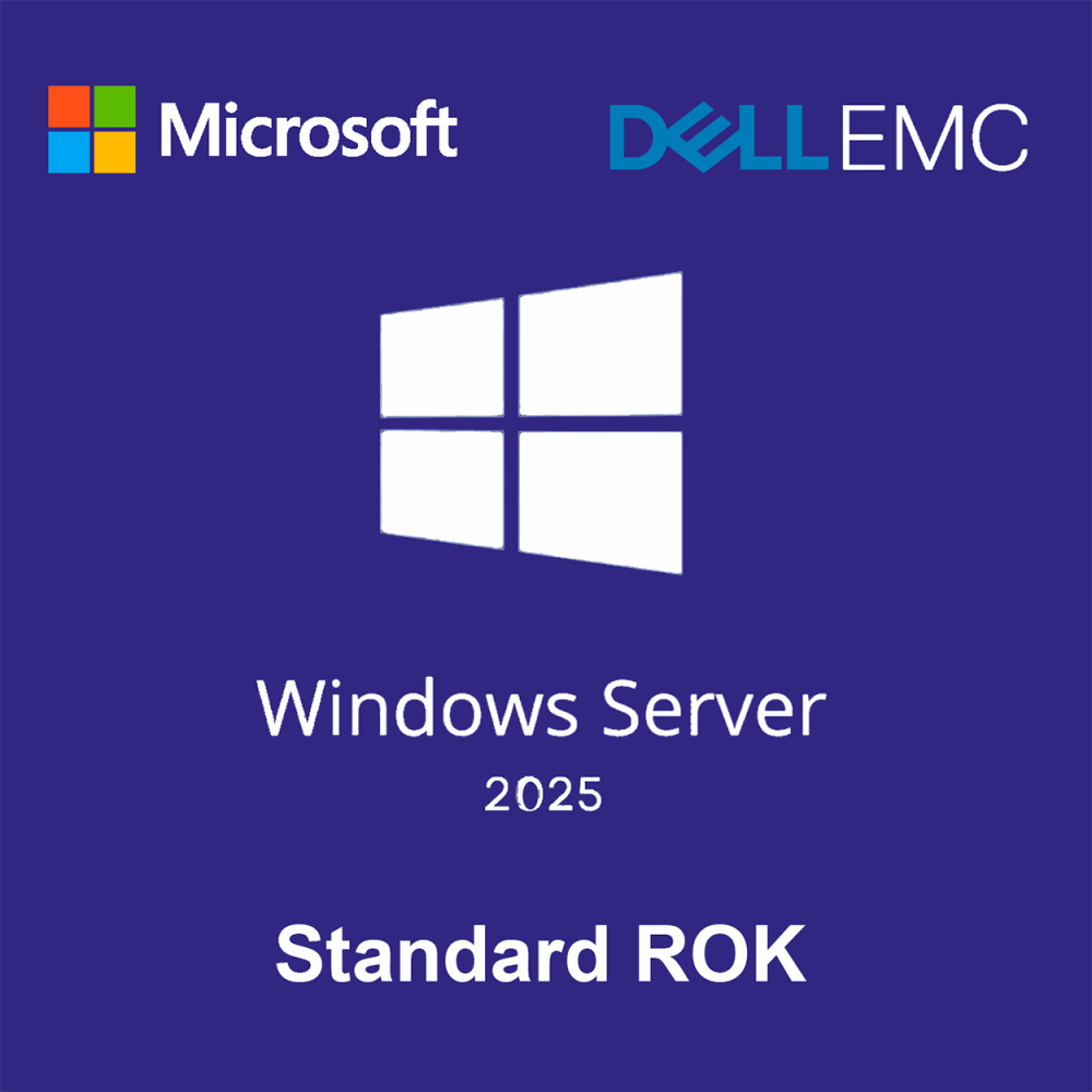 DELL Windows Server 2025 Standart  ROK 16 Co