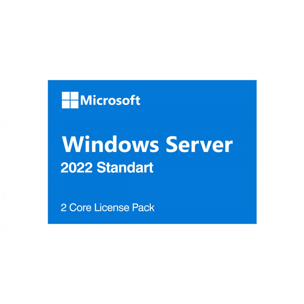 DG7GMGF0D5RK0004CO / Windows Server 2022 Standard - 2 Core License Pack