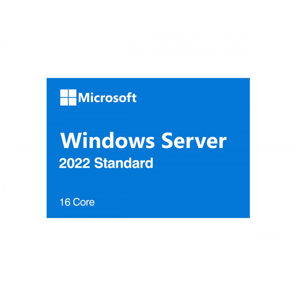 DG7GMGF0D5RK0005CO / Windows Server 2022 Standard - 16 Core License Pack