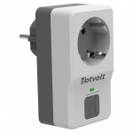 DOTVOLT Surge Hunter 1'li Kablosuz 1050 Joule 16Ah Akım Korumalı Priz