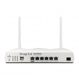 Draytek Vigor 2866Ax (WiFi6) VDSL2 & ADSL2+ Dual-WAN Wireless Security