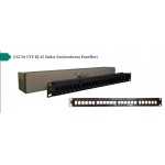 EDP-1UC6AFW-24 / ERAT 24 PORT CAT6A FTP BOŞ MODULER PATCH PANEL