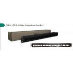 EDP-C6UTP-024 / ERAT 24 PORT CAT6 UTP BOŞ MODULER PATCH PANEL