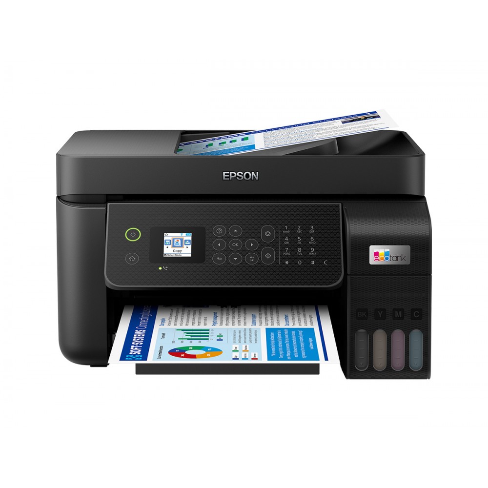 EPSON L5290 EcoTank LCD,Wi-Fi Direct,AirPrint,Lan,Faks,Tarayıcı,Fotokopi