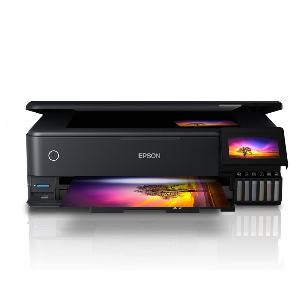 EPSON L8180  A3 EcoTank WiFi, Eth.Dublex, Yazıcı Tarayıcı,Fotokopi LCD