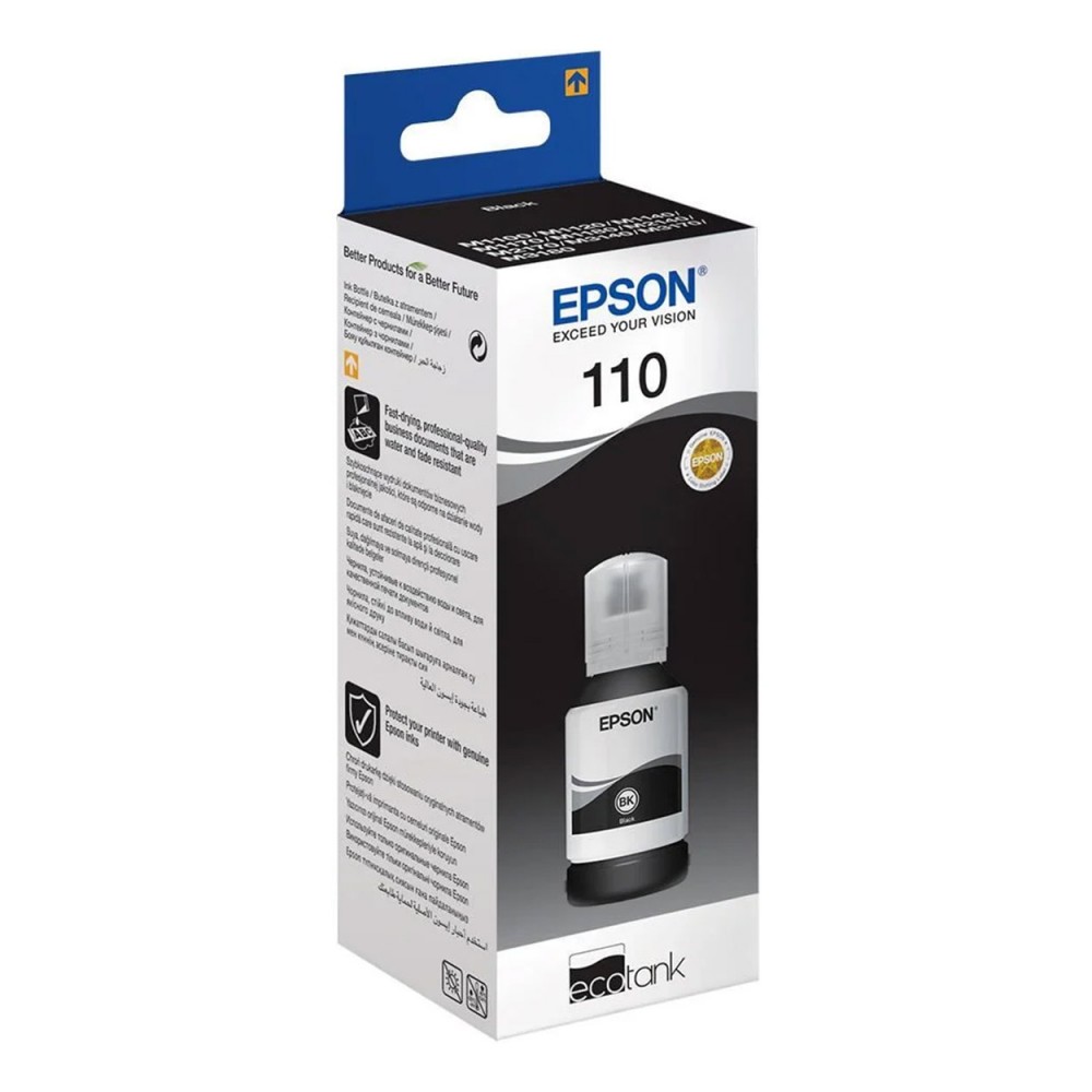 EPSON T03P14A (110) EcoTank Pigment Siyah Şişe Mürekkep 120 ml