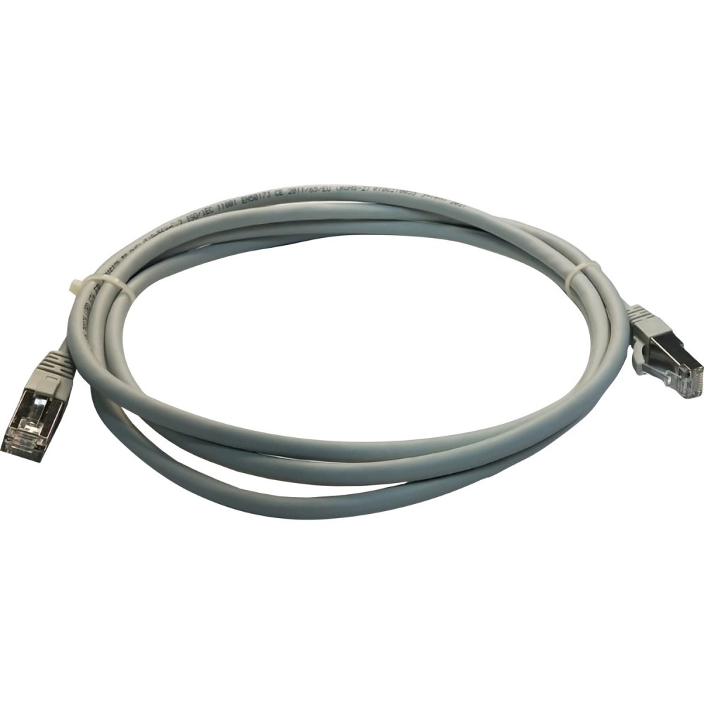 ERAT S/FTP CAT6A  0,50m 4x2x24# LS0H Patch Cord Gri