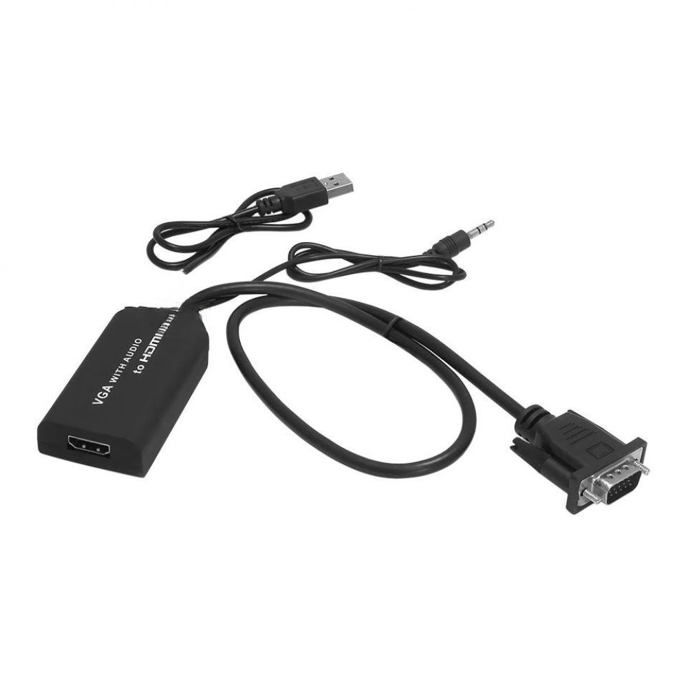 FRISBY FA-6676C Analog VGA + SES - Dijital HDMI çevirici