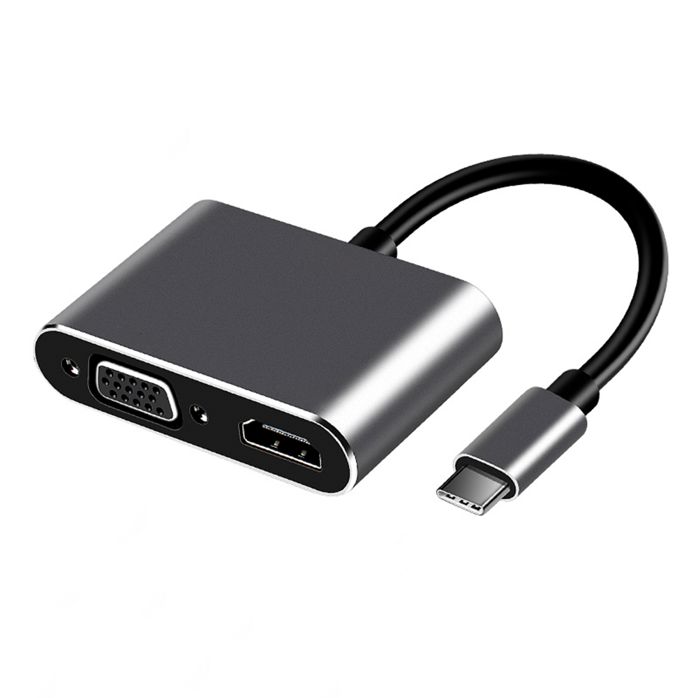 FRISBY FA-7678C Type-C - HDMI+VGA 4Kx2K ADAPTER