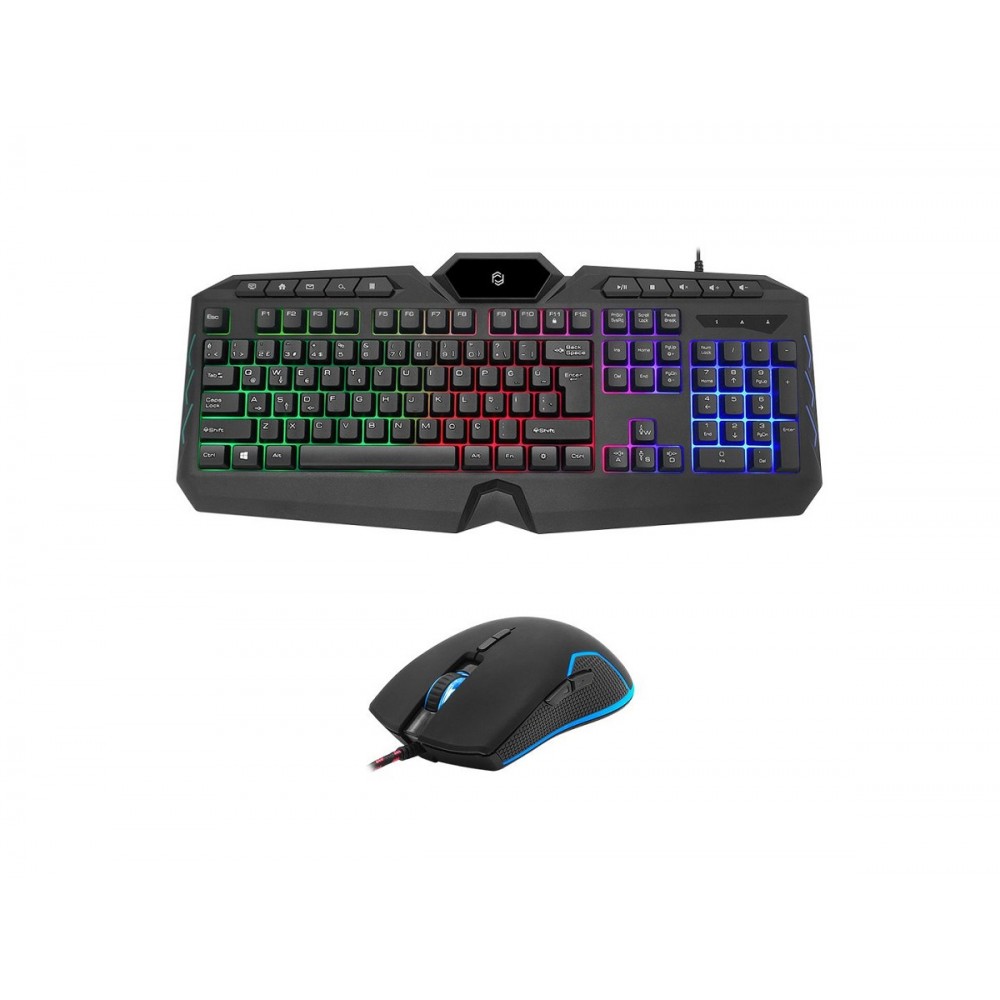 FRISBY FK-4865QU USB IŞIKLI MULTIMEDYA KLAVYE MOUSE SET