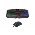 FRISBY FK-4865QU USB IŞIKLI MULTIMEDYA KLAVYE MOUSE SET