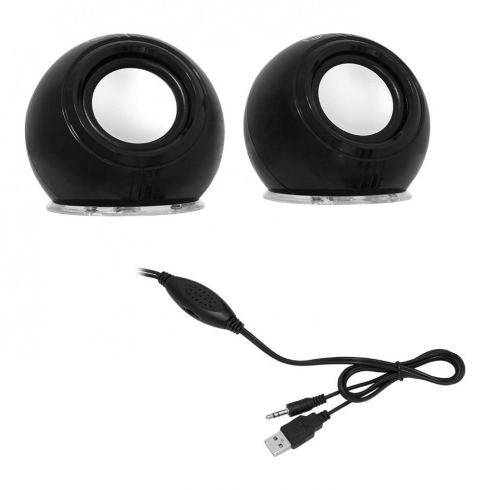 FRISBY FS-2130U 2.0 RGB LED STEREO SPEAKERS SİYAH