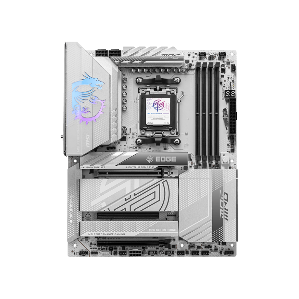 MSI MAG A850GL PCIE5 WHITE 850W 80+ GOLD POWER SUPPLY-BEYAZ