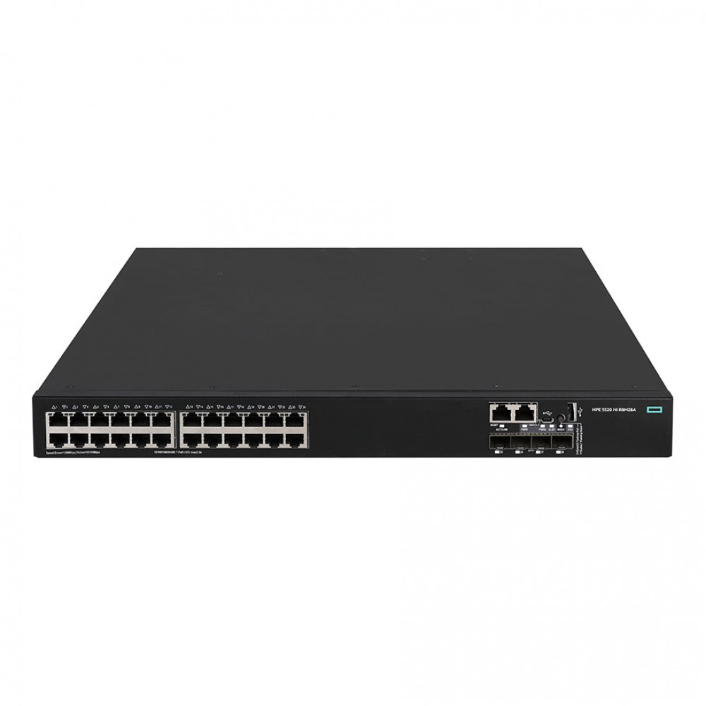 H3C S5560X-30C-PWR-EI 24GE PoE+(720W), 4x10G SFP+, L3 Yönetilebil, 4 Yıl Garanti