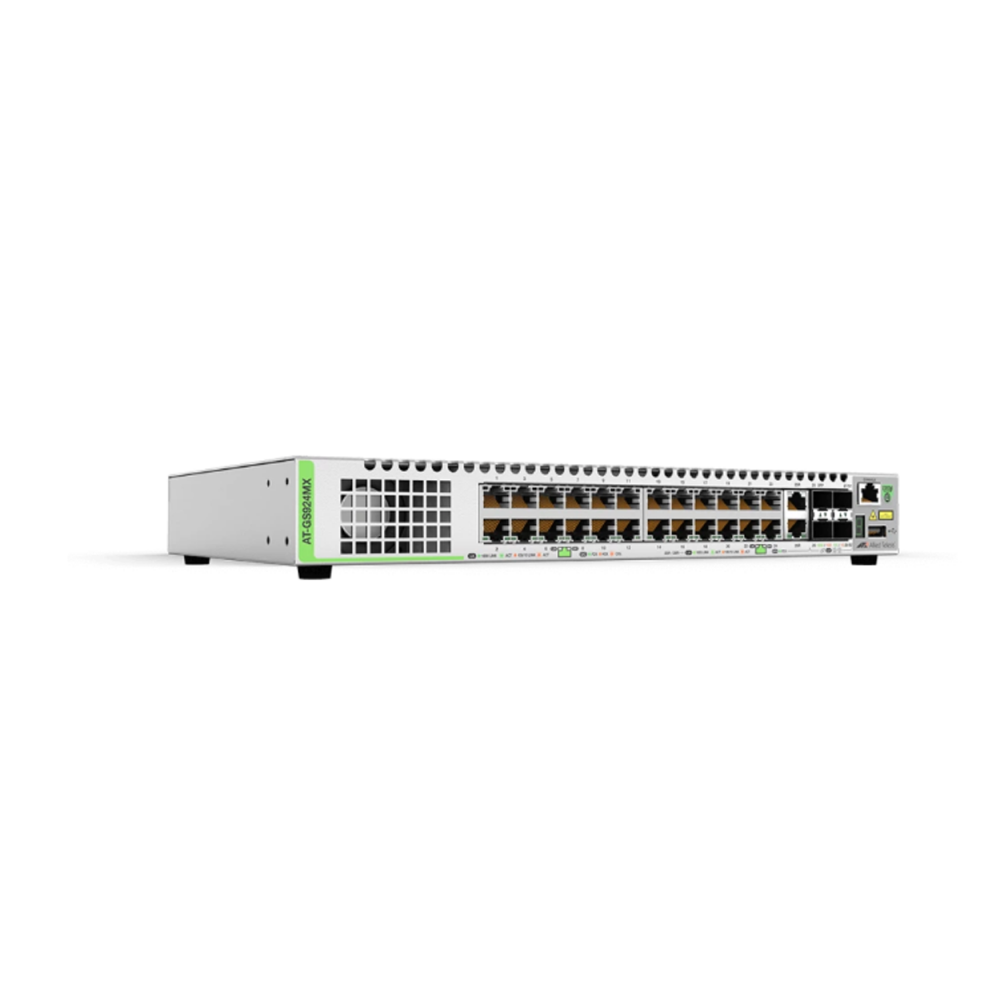 ALLIED TELESIS AT-GS924MX-50 24GE, 2x Combo Uplink L3 Yönetilebilir Switch