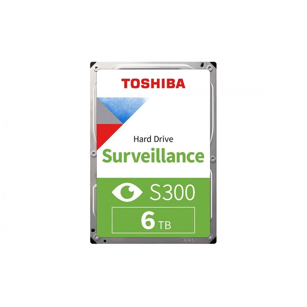 HDWT860UZSVA / TOSHIBA S300 Surveillance 6 TB 7200RPM 256MB 7/24 DVR,NVR için Güvenlik HDD