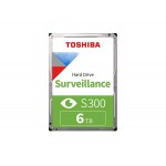 HDWT860UZSVA / TOSHIBA S300 Surveillance 6 TB 7200RPM 256MB 7/24 DVR,NVR için Güvenlik HDD