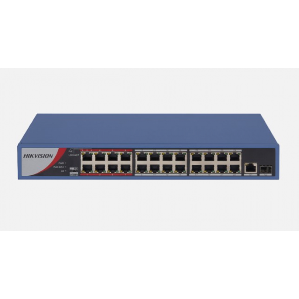 HIKVISION DS-3E0326P-E/M(B) 24FE PoE Port (230W), 1GE Uplink, 1xSFP Switch