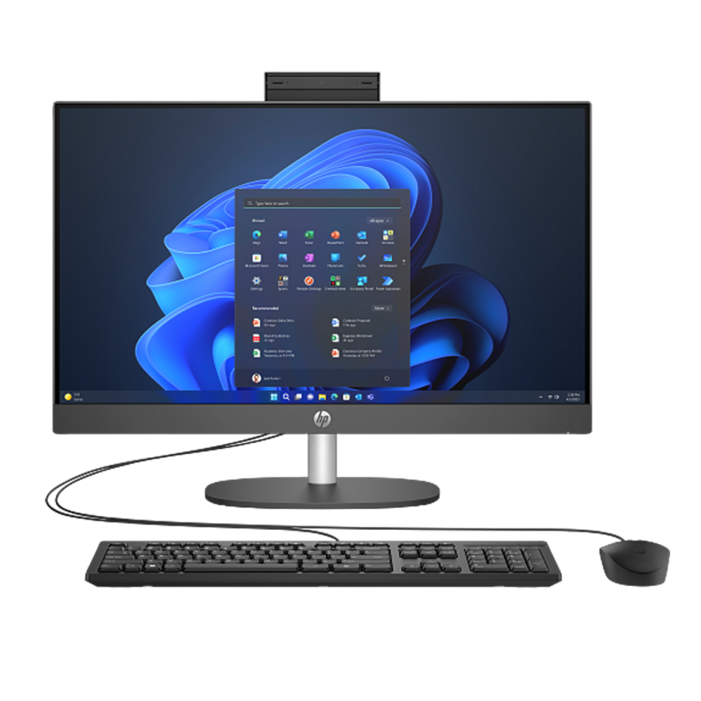 HP ProOne 240 G10 23.8" Ultra 7-155U 16GB 512SSD FDOS Siyah AIO PC
