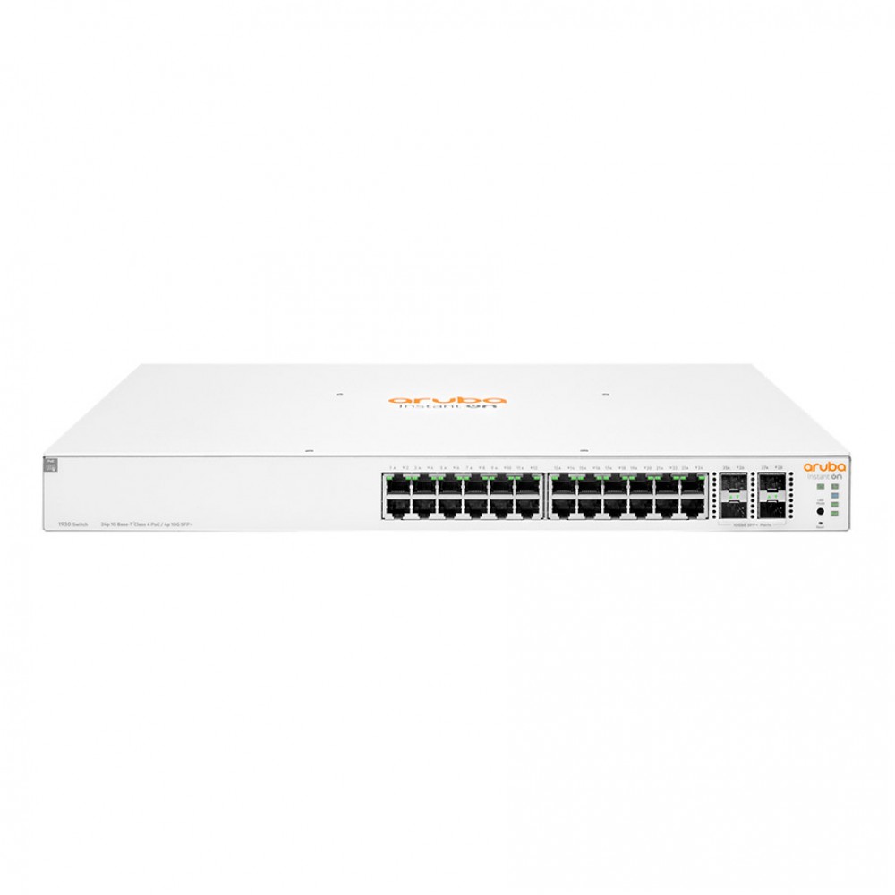 HPE ARUBA JL684B 1930  24G PoE 370W 4x10G SFP/SFP+ Yönetilebilir Switch)