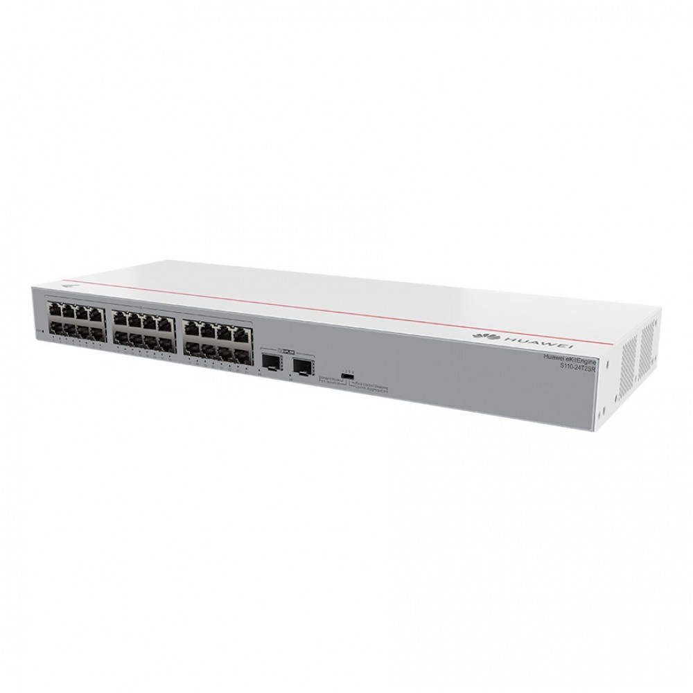 HUAWEI eKitEngine S110-24T2SR 24GE Port, 2xSFP Switch