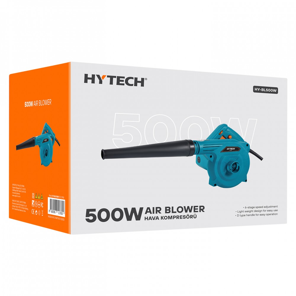 HYTECH HY-BL500W Gerçek 500W 6 Kademeli Kompresör