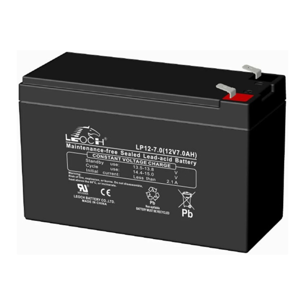 INFORM LEOCH 7AH 12V Kuru Tip UPS+Güvenlik Aküsü