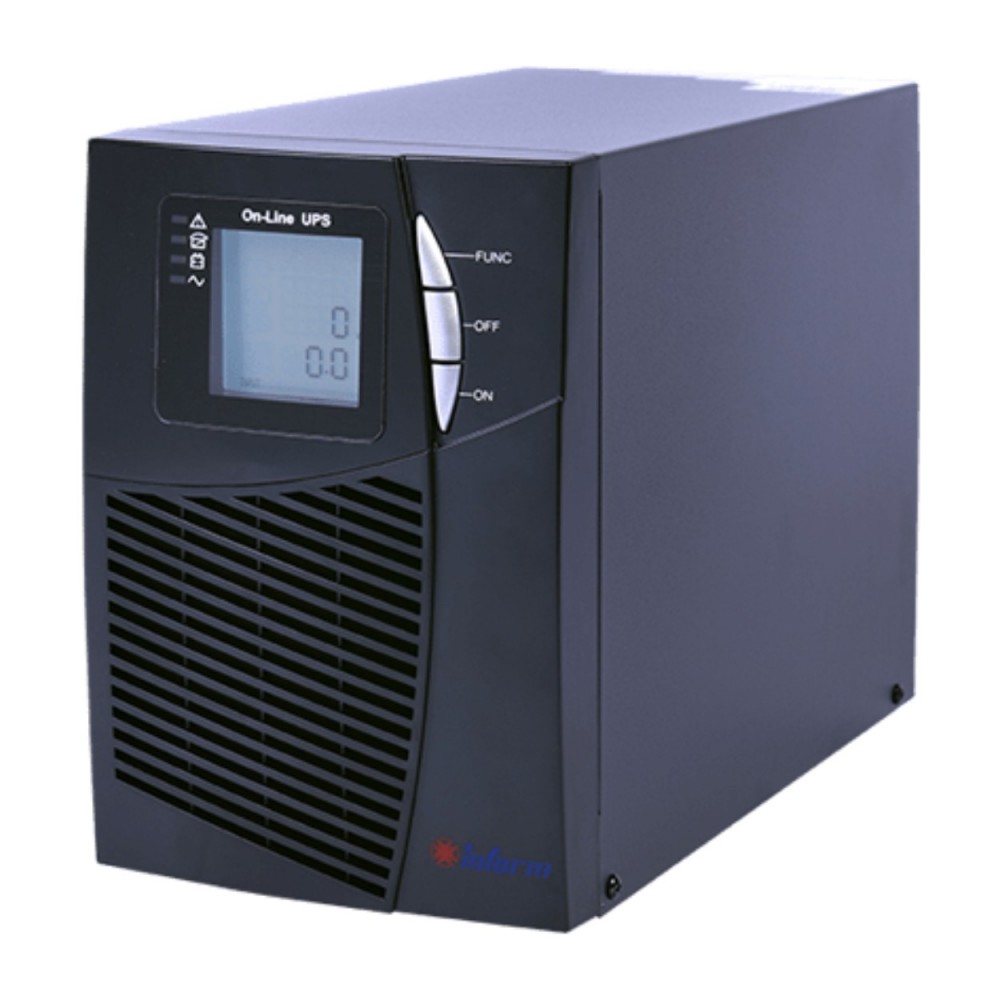 İNFORM SİNUS EVO 1 KVA, ON LINE, RACKMOUNT 6-14dk 2X9Ah UPS