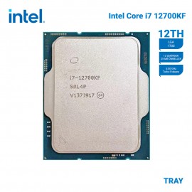 INTEL Alder Lake i7-12700KF TRAY VGA'sız Fansız 12 Core 3.6/5.0GHz 25MB LGA1700