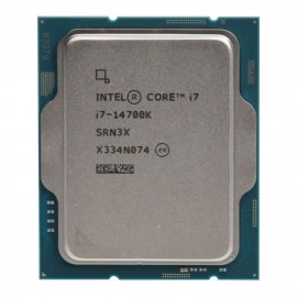 INTEL Raptor Lake i7-14700K TRAY 3.40Ghz/5.60Ghz 33MB 1700P 20Cores 125W VGA'lı