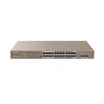 IP-COM G1126P-24-410W 22GE PoE Port (370W), 2xCombo SFP Switch