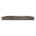IP-COM G3328F 24GE Port, 4xSFP Cloud Yönetilebilir Switch