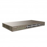 IP-COM G5328XP-24-410W 24GE PoE Port (370W), 4x10G SFP L3 Cloud Yönetilebilir SW