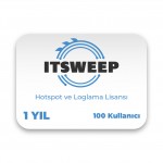 ITSWEEP HS1-100 Hotspot ve Loglama Lisansı - 1 Yıl (100 Kullanıcı)