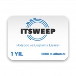ITSWEEP HS1-1000 Hotspot ve Loglama Lisansı - 1 Yıl (1000 Kullanıcı)