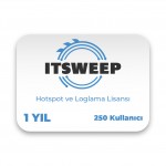 ITSWEEP HS1-250 Hotspot ve Loglama Lisansı - 1 Yıl (250 Kullanıcı)