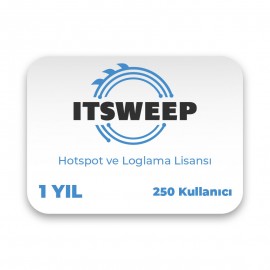 ITSWEEP HS1-250 Hotspot ve Loglama Lisansı - 1 Yıl (250 Kullanıcı)