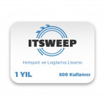 ITSWEEP HS1-500 Hotspot ve Loglama Lisansı - 1 Yıl (500 Kullanıcı)