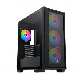 XIGMATEK 750W Master X II Pro Siyah ODIN II 4*12cm Z20F Fixed RGB Fan KASA