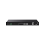 TENDA TEG2220P-16-250W 16GE PoE Port (250W), 2x Uplink, 2xSFP Cloud Yönetilebili