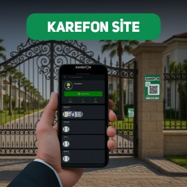 KAREFON Siteler için   Son Teknoloji Diafon Sistemi