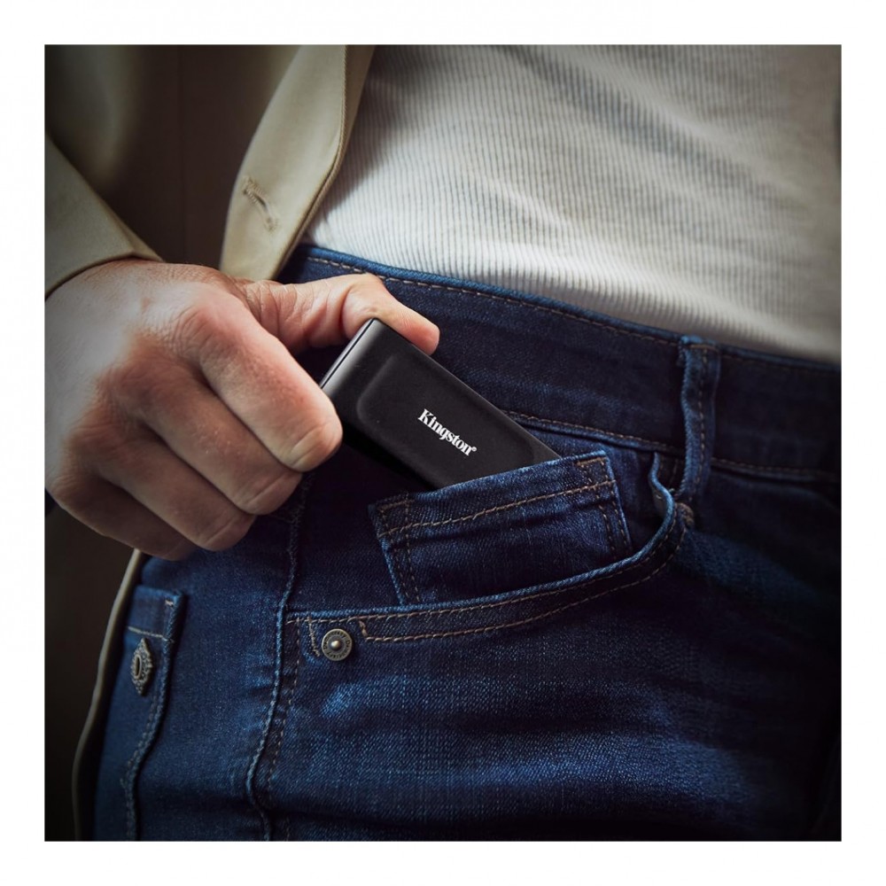 KINGSTON 1TB Black USB3.2 GEN 2 Taşınabilir SSD SXS1000/1000G