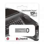 KINGSTON 512GB USB3.2 Gen 1 DataTraveler Kyson 200MB-s Metal