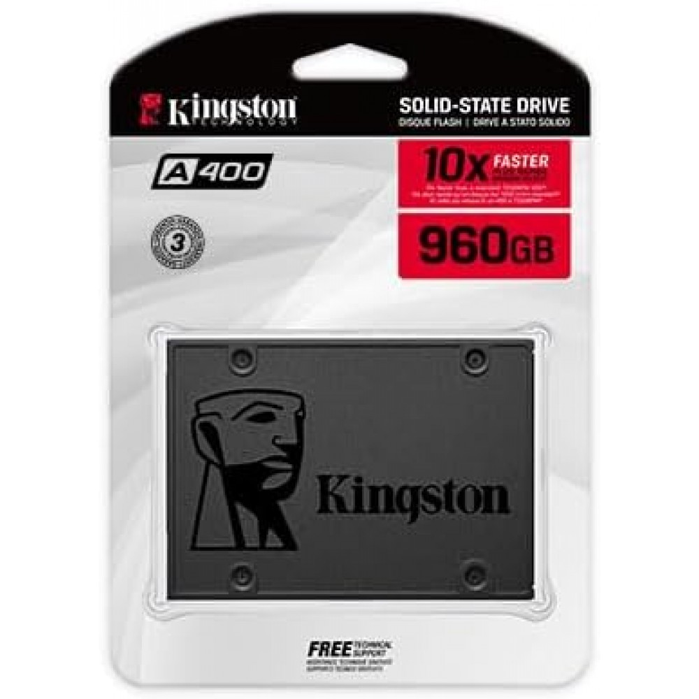 KINGSTON A400 960GB 500/450MB/S 2.5" Sata 3 SSD (SA400S37/960G)