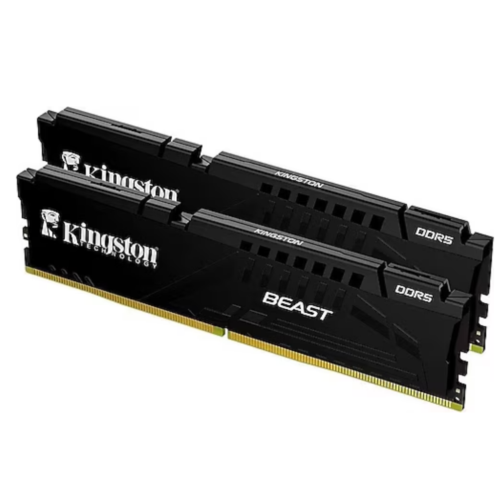 KINGSTON Beast Black Expo DDR5 32GB (16x2) 6000MHz CL36 Soğutuculu PC Performans