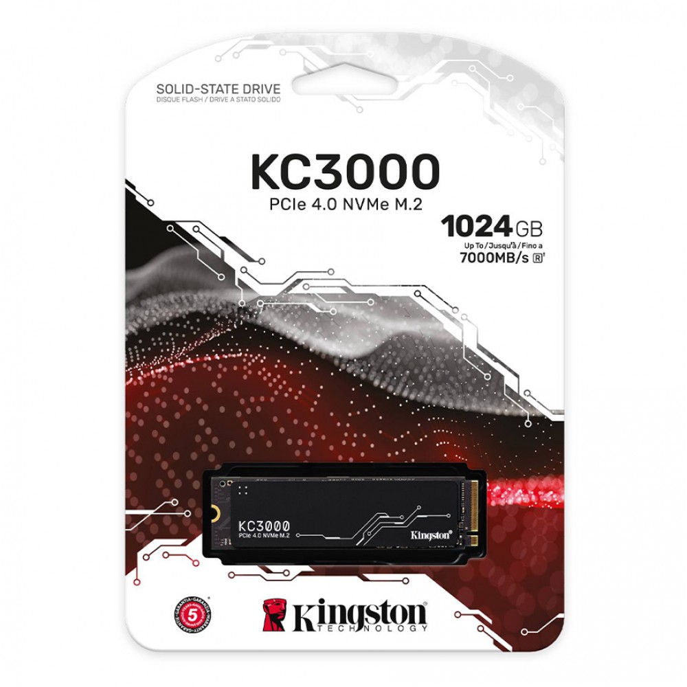 KINGSTON SKC3000S 1TB NVMe Gen4 7000/6000 MB/s SSD