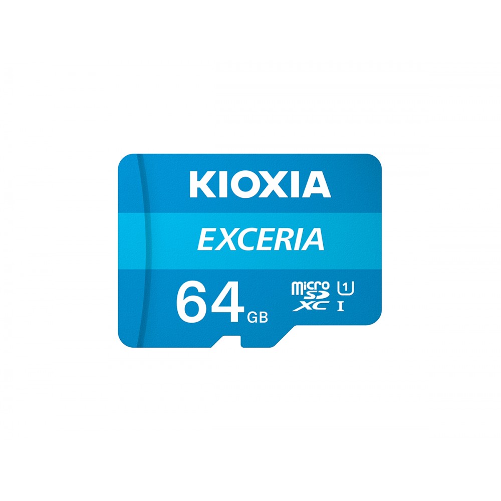 KIOXIA 64GB EXCERIA MICRO SDHC UHS-1 C10 100MB/sn